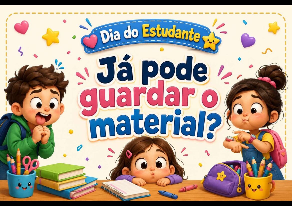 Cartões para dia do estudante engraçados e fofos para baixar página 24
